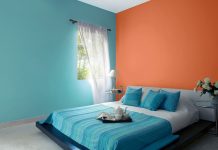 Alege albastru pentru dormitor
