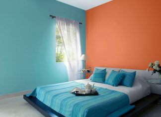 Alege albastru pentru dormitor