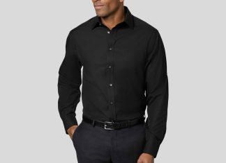 Camasi neagre pentru barbati