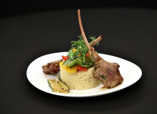 Cotlete de berbecut cu menta