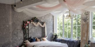 Decor romantic pentru dormitor