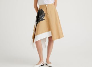 Fusta asimetrica, alegerea pentru zilele toride