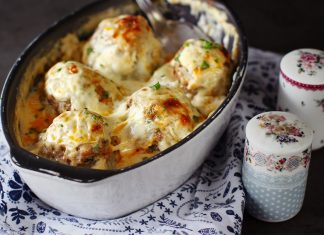 Piept de curcan cu gulii