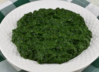 Piure de spanac si morcov