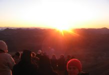 Rasarit pe Muntele Sinai