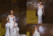 Rochia cu trena, din nou in tendinte